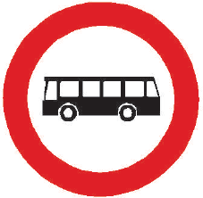 Zákaz vjezdu autobusů