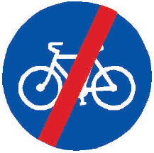 Konec stezky pro cyklisty
