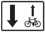 Vjezd cyklistů v protisměru povolen