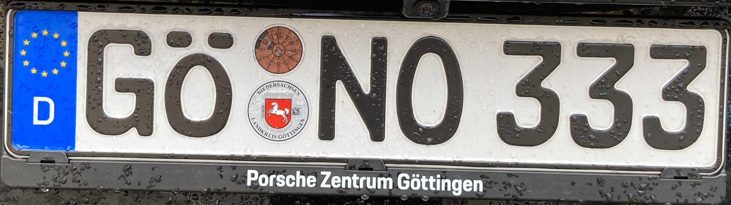Registrační značky Německo - GÖ - Göttingen, foto: www.podalnici.cz